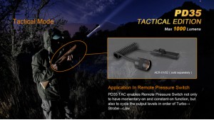 Fenix PD35 - Tactical - Negru